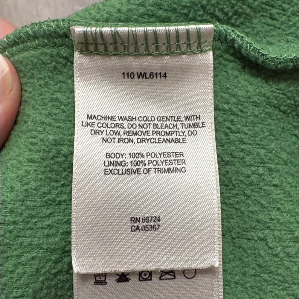 Columbia Forest Green Full-Zip Fleece - Picture 8 of 9